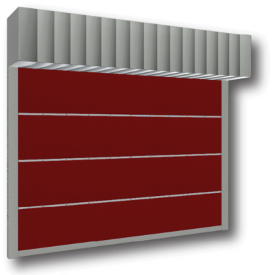 Màn cuốn sập chống cháy EI