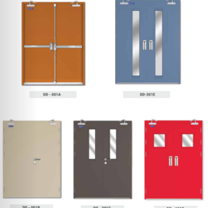 Cửa thép ngăn cháy cánh đôi