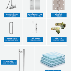 Phụ kiện cửa thép